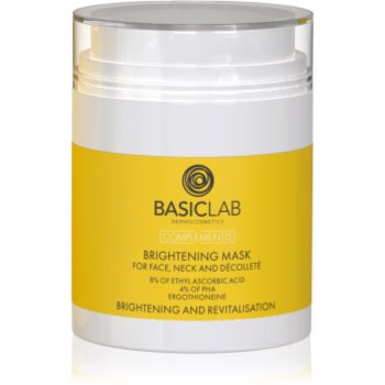 BasicLab Dermocosmetics Complementis mască iluminatoare pentru ten mat și neuniform - imagine 2